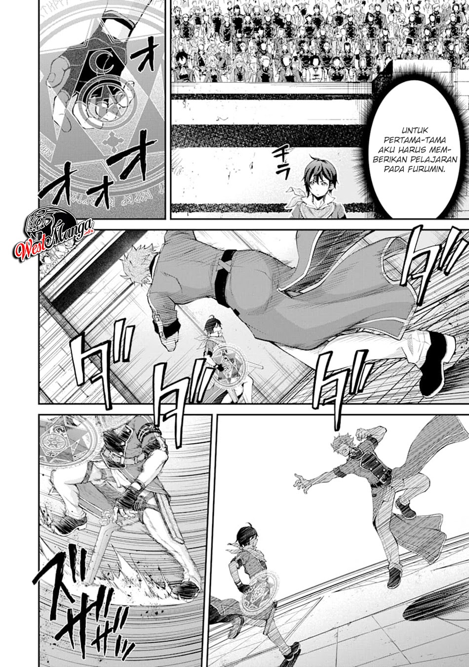 Saisoku Musou No B-kyuu Mahou Tsukai Chapter 08 Bahasa Indonesia
